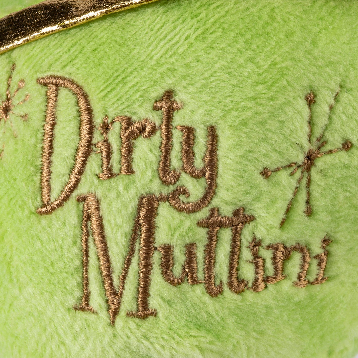 Dirty Muttini Spielzeug für Hunde – Seitenansicht mit stilvollem Design