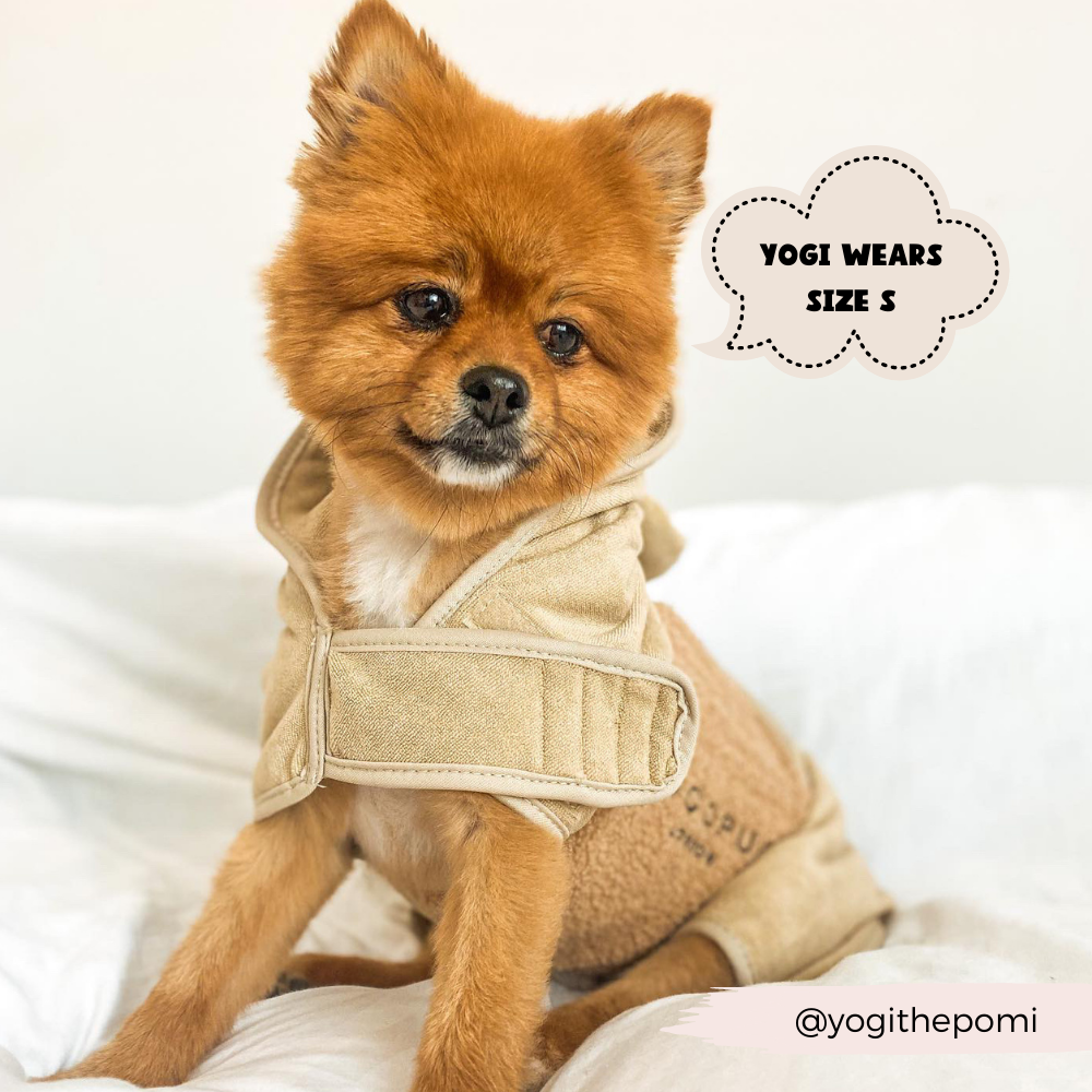 Hunde Bademantel | Teddy - Hundebademantel