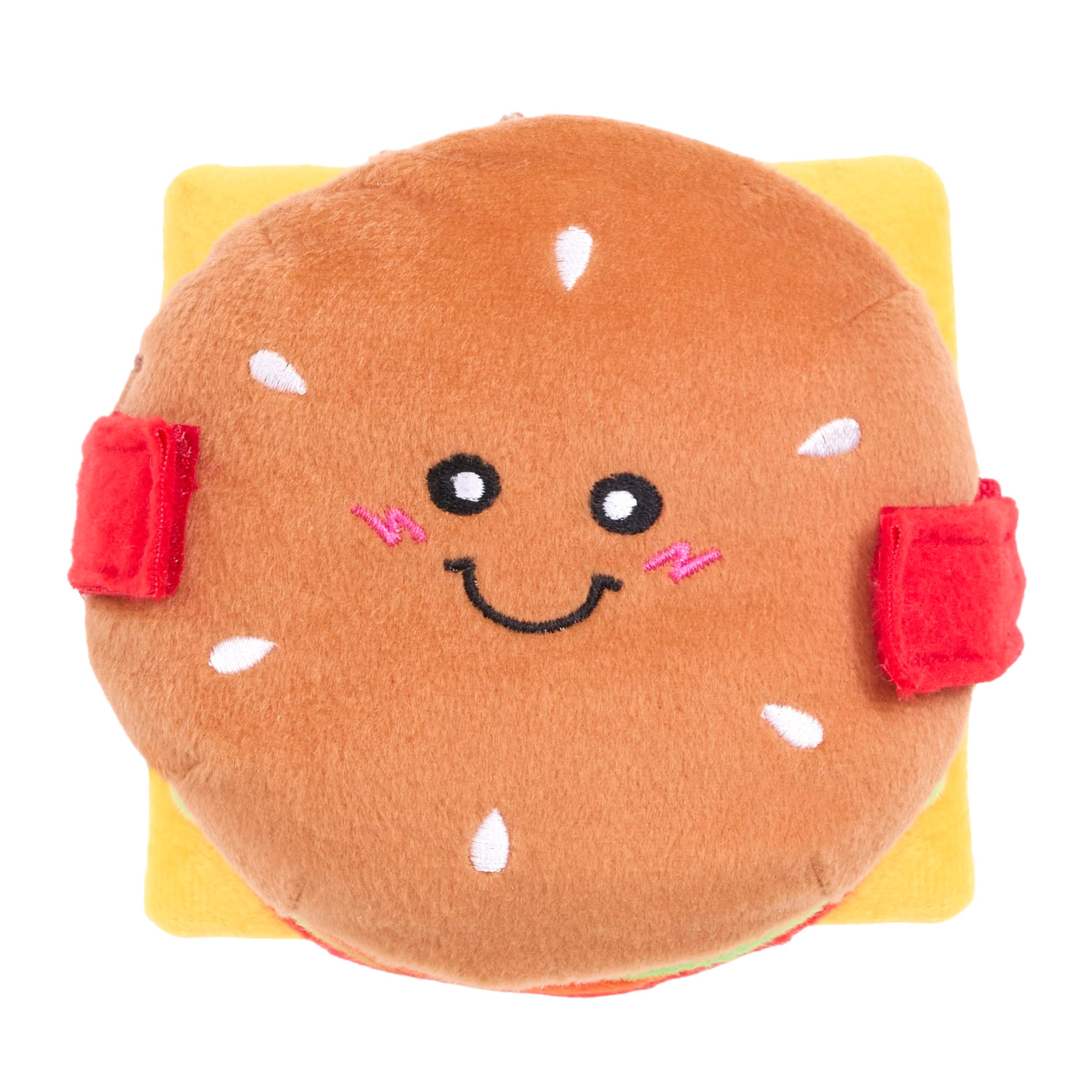 Beschäftigungsspielzeug | Snufflerz Stacks Cheeseburger - Hundespielzeug
