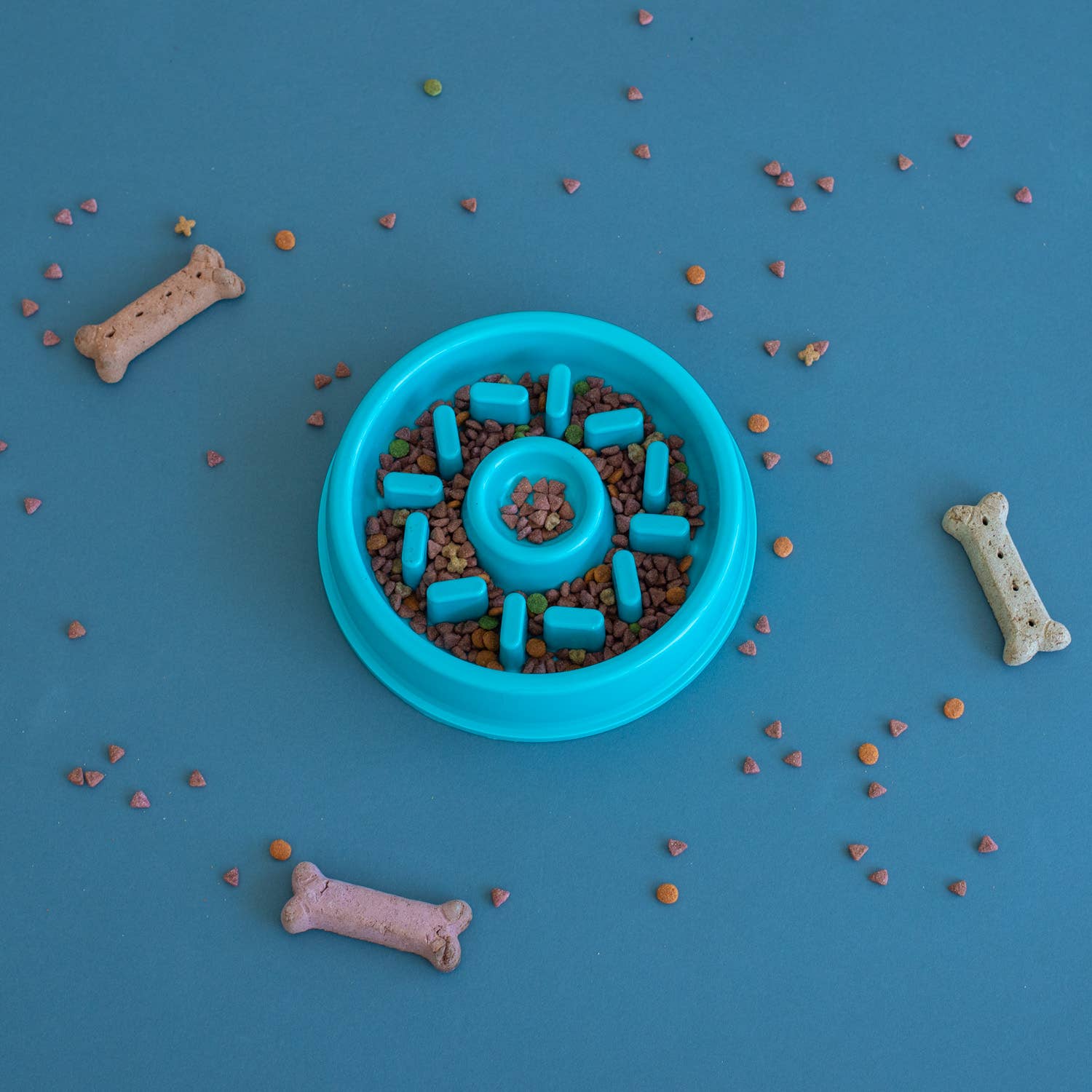 Slow-Feed-Napf | Happy Bowl Donut - Näpfe