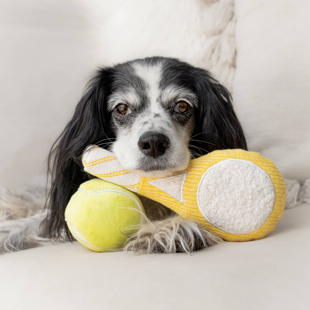 Beschäftigungsspielzeug | TENNIS POP - Hundespielzeug