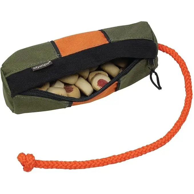 Snack Dummy | Khaki-Orange - Hundespielzeug