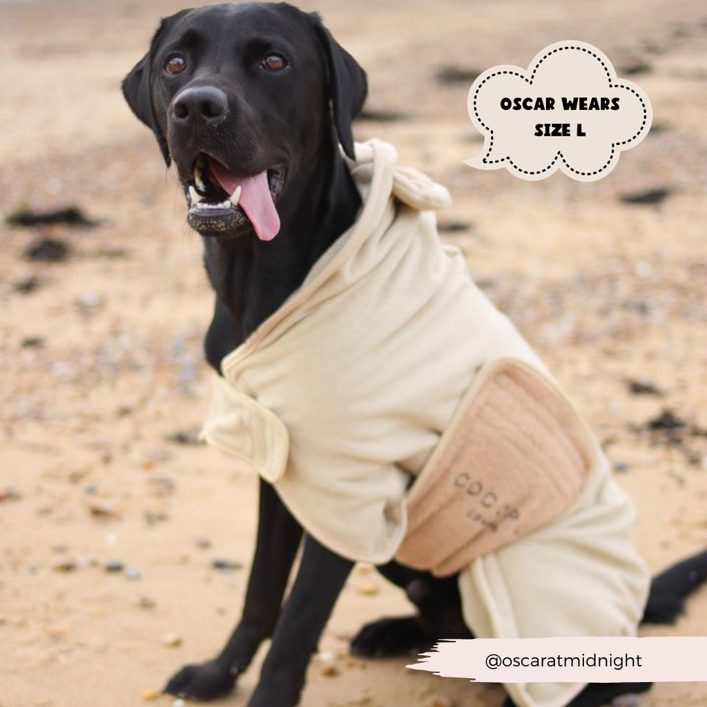 Hunde Bademantel | Teddy - Hundebademantel