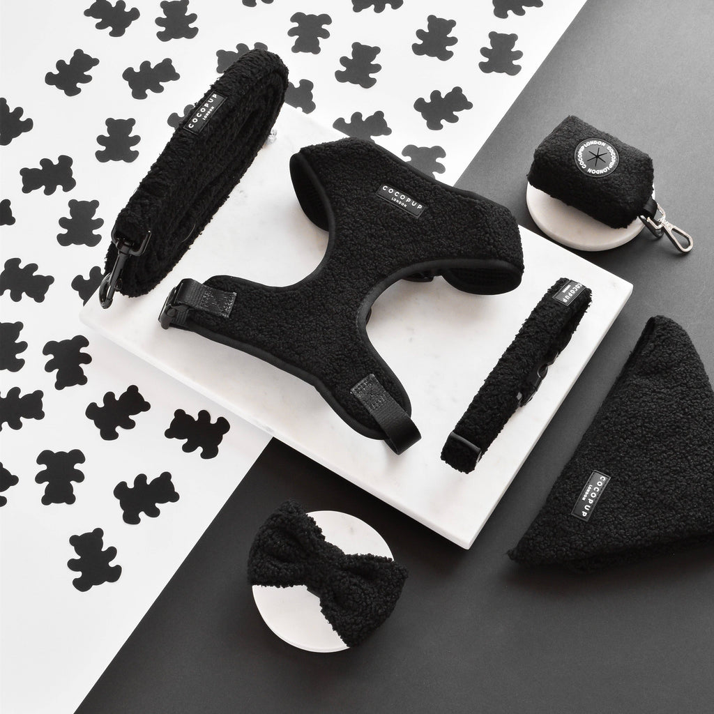 Kotbeutelspender | Teddy Schwarz Baloo - Kotbeutelspender