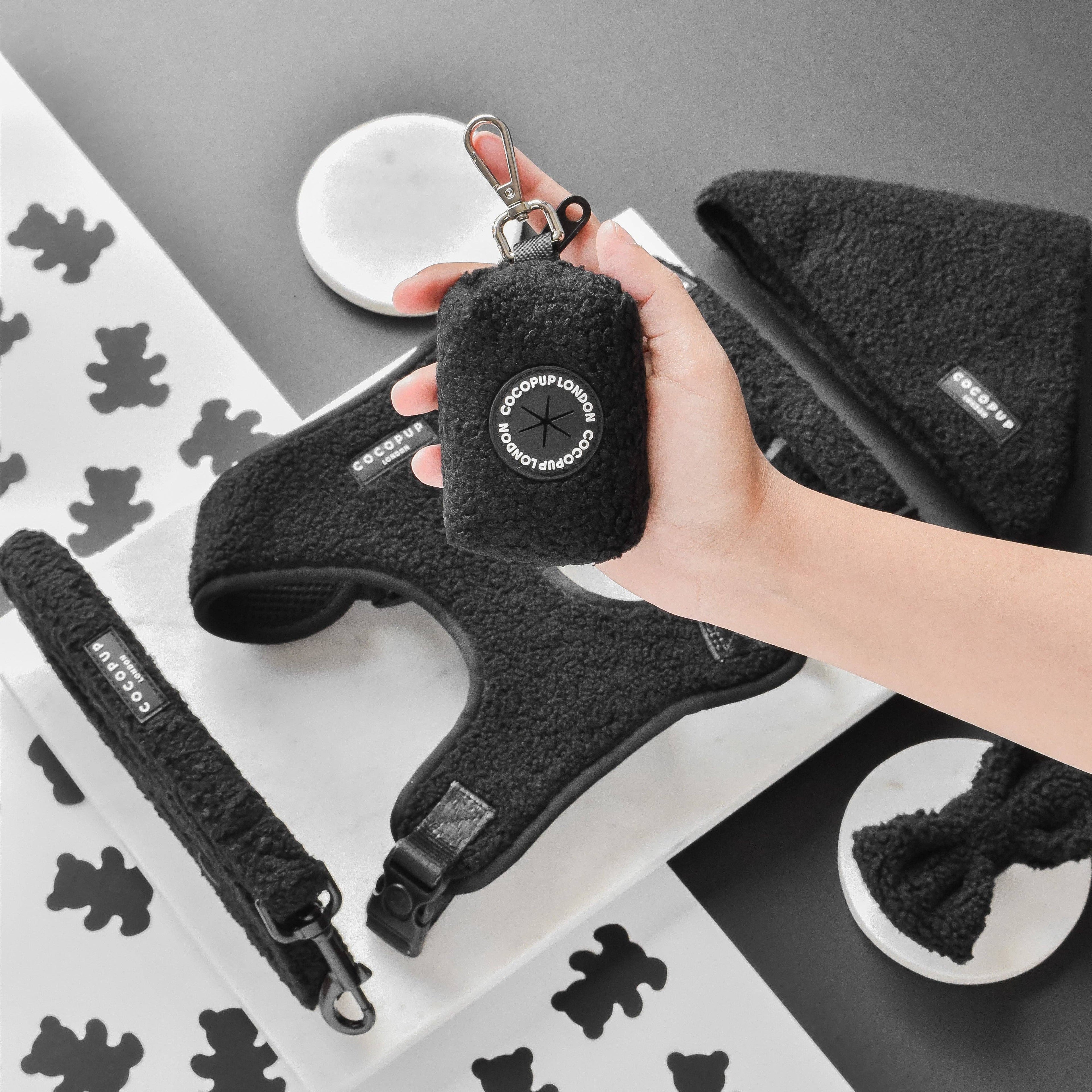 Kotbeutelspender | Teddy Schwarz Baloo - Kotbeutelspender