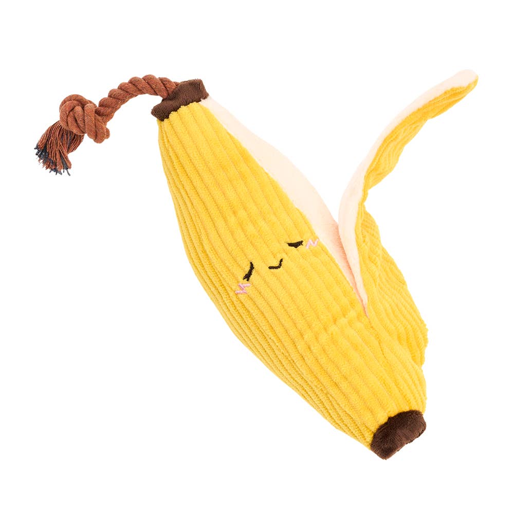 Hundespielzeug | Crinkle Crops Banane - Hundespielzeug