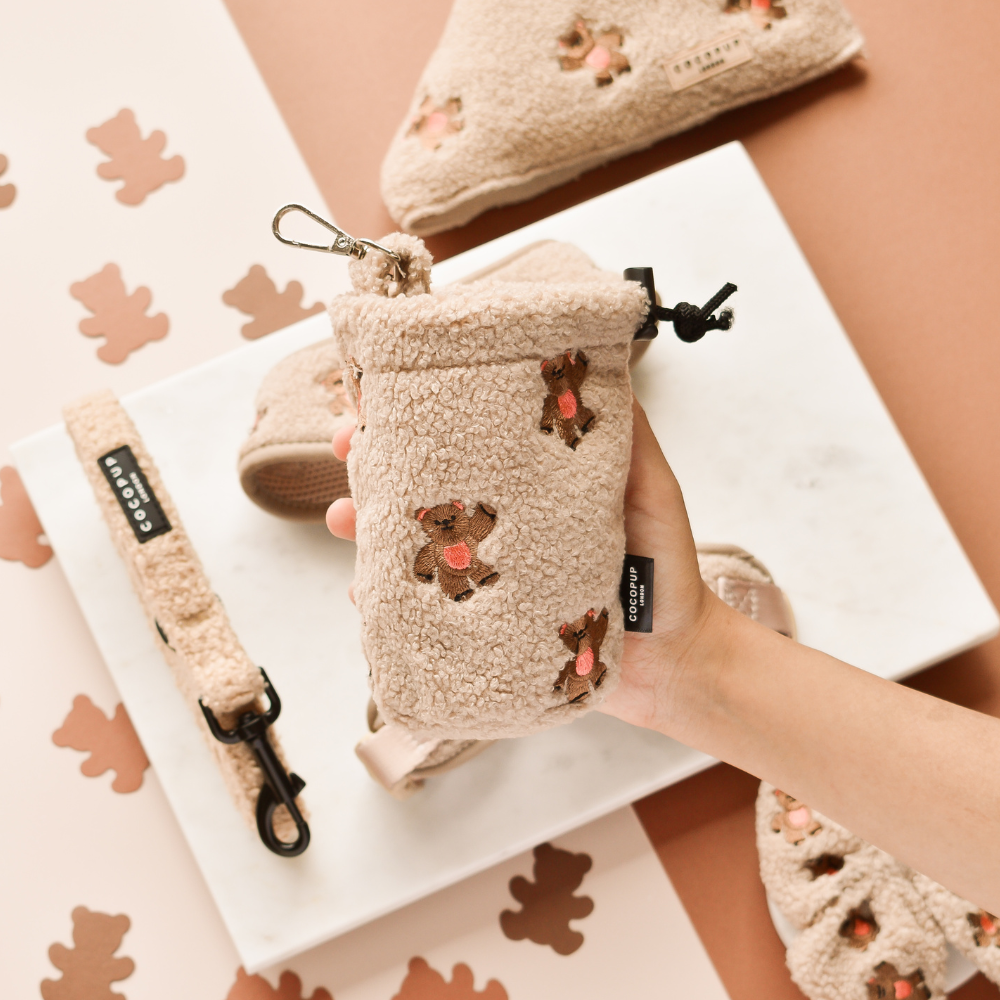 Leckerlibeutel mit Kordelzug | Theo Teddy - Teddy - Leckerlibeutel