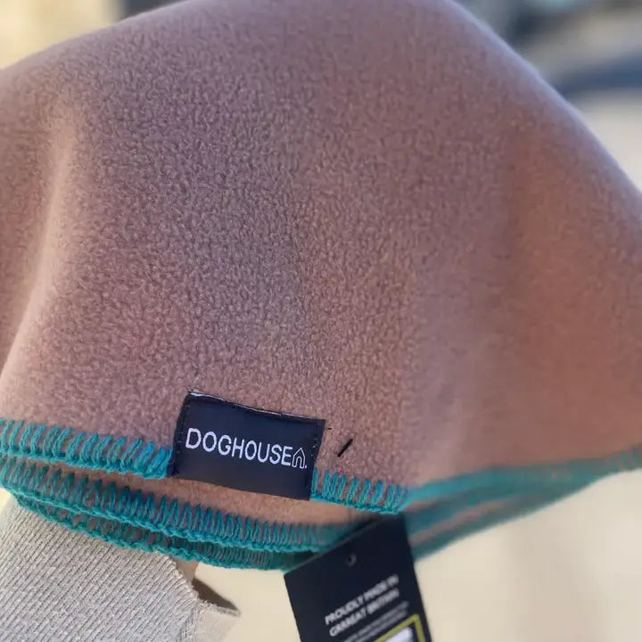 Hundedecke aus Polarfleece | Dusty Rose-Blau - Hundedecke