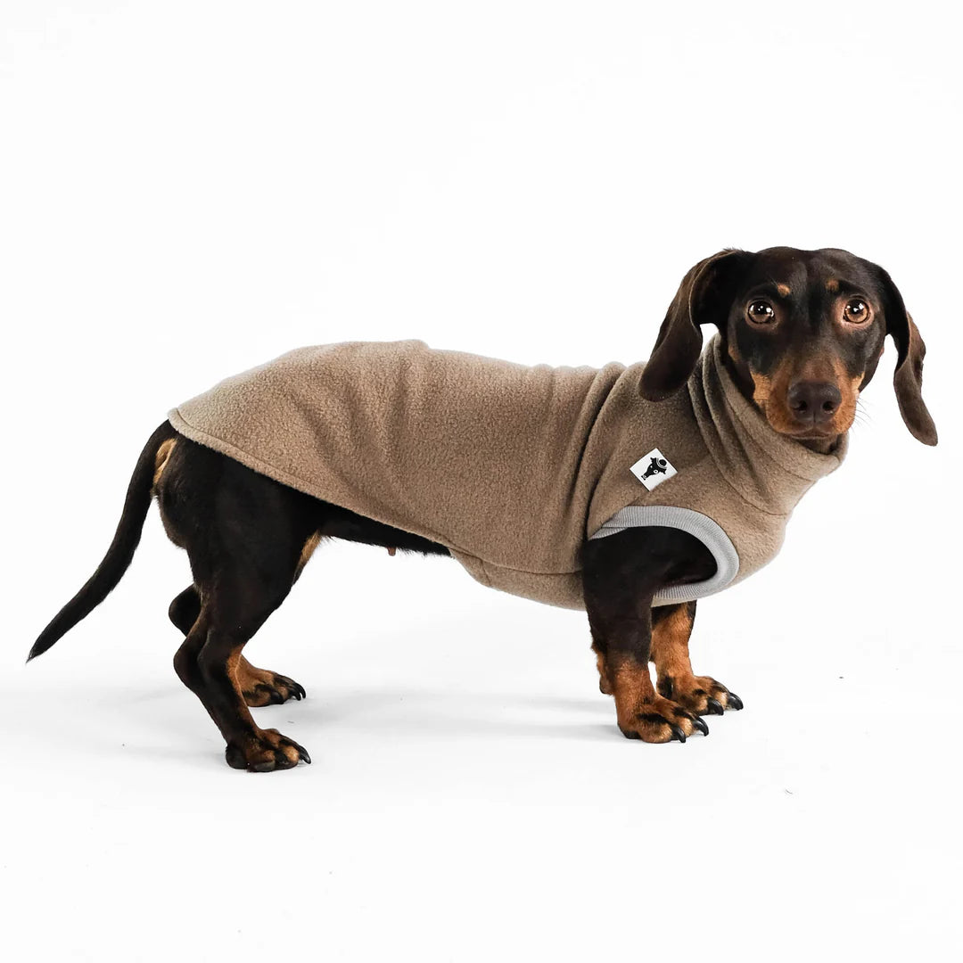 Long Shirt 2.0 für Dackel | Walnut - Hundepullover