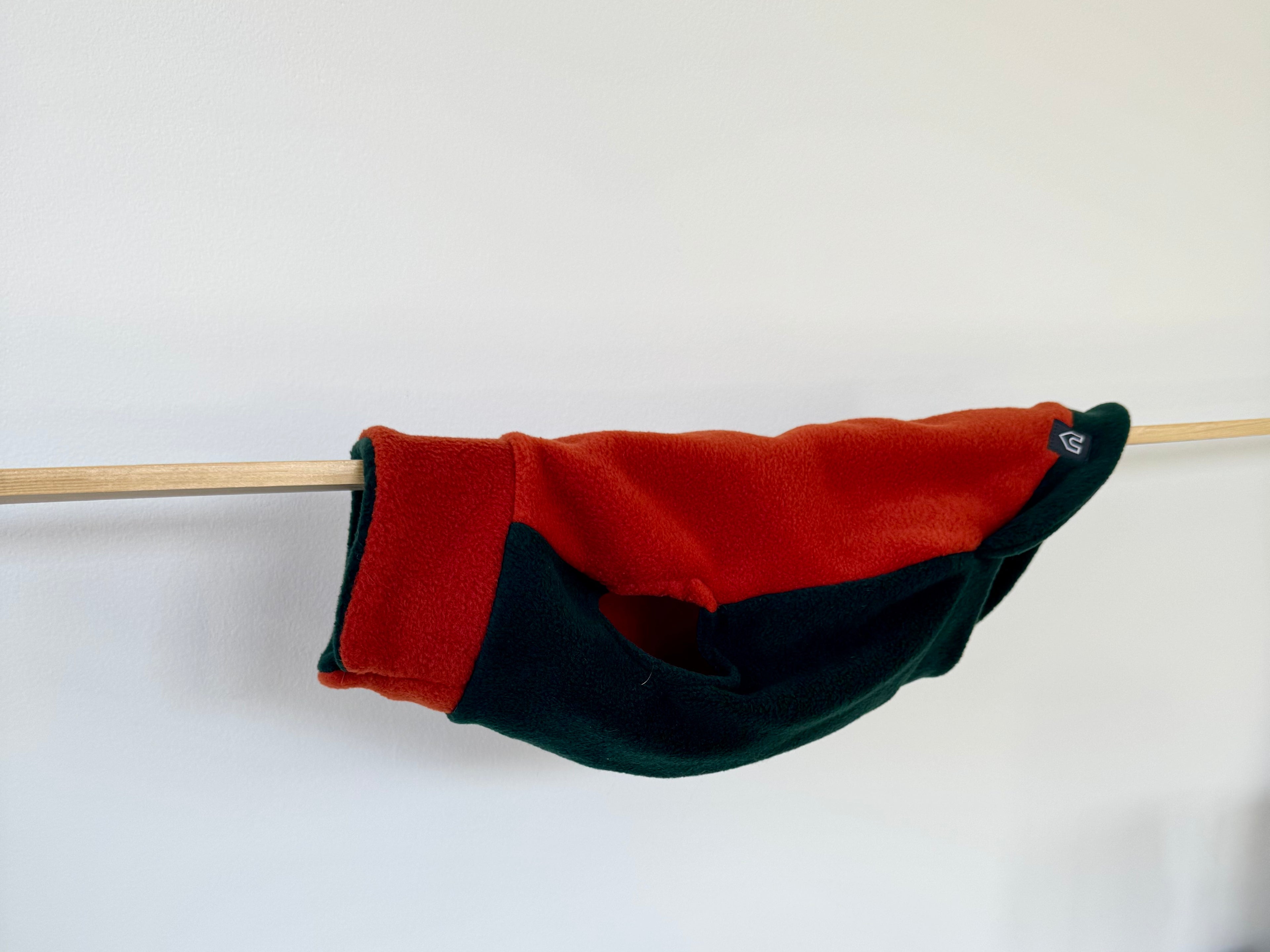 Dackel Fleecepullover | Zweifarbig - Hundepullover