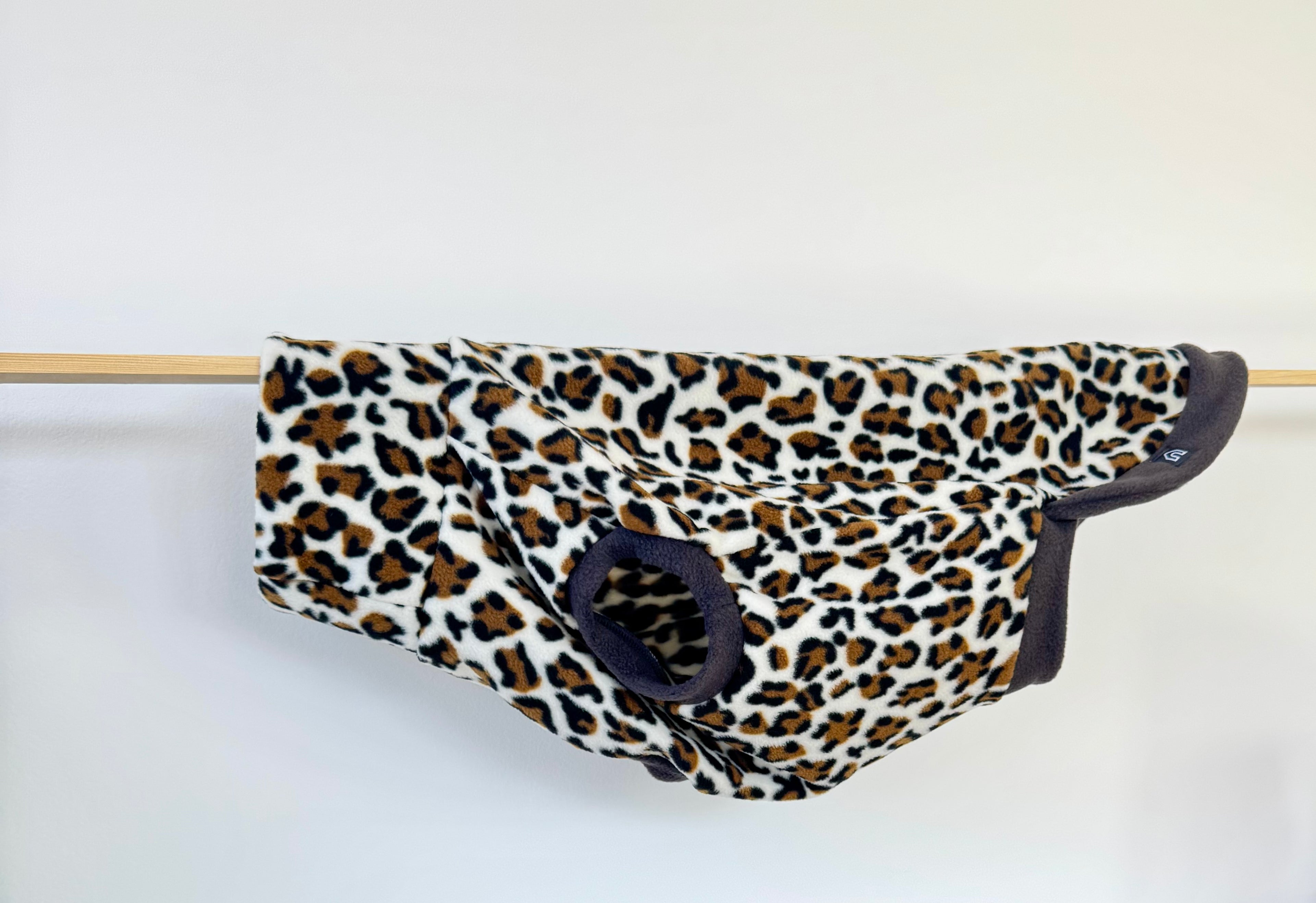 Fleecepullover für grosse Hunde | Leopard - Hundepullover