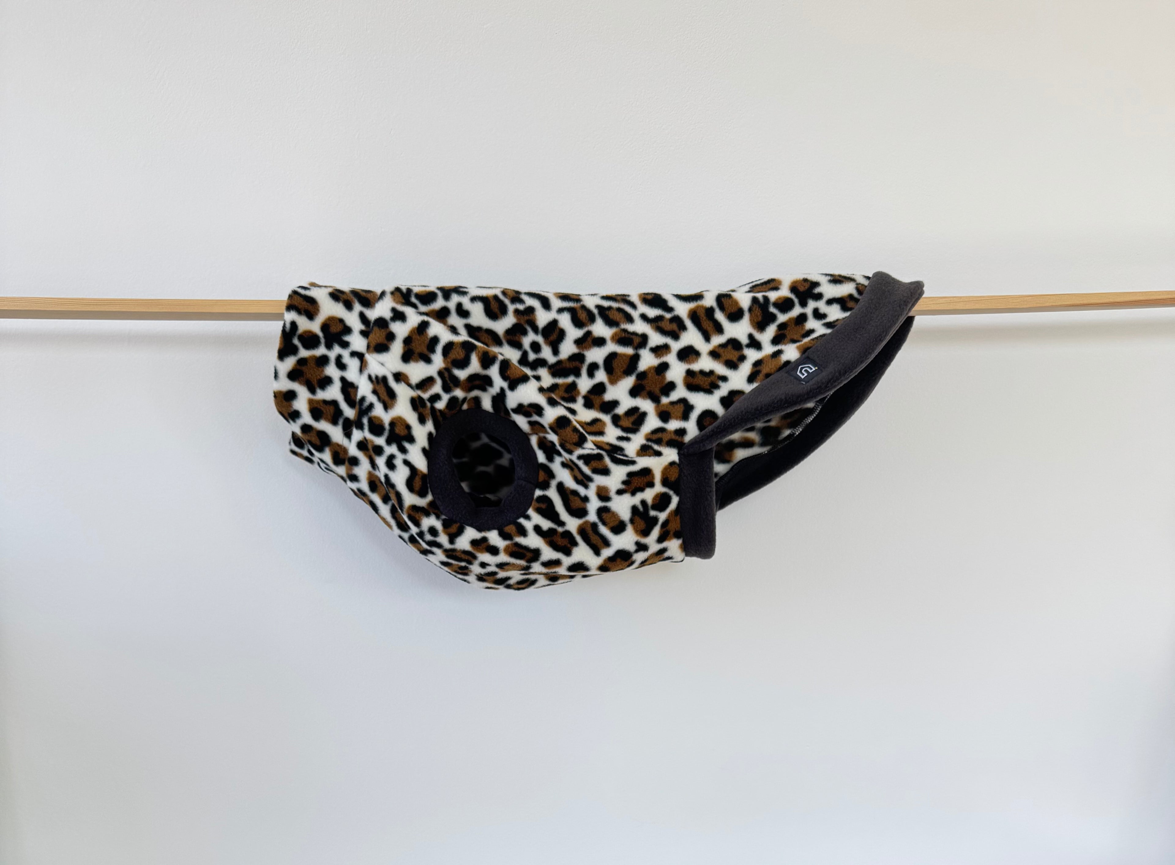 Fleecepullover für grosse Hunde | Leopard - Hundepullover