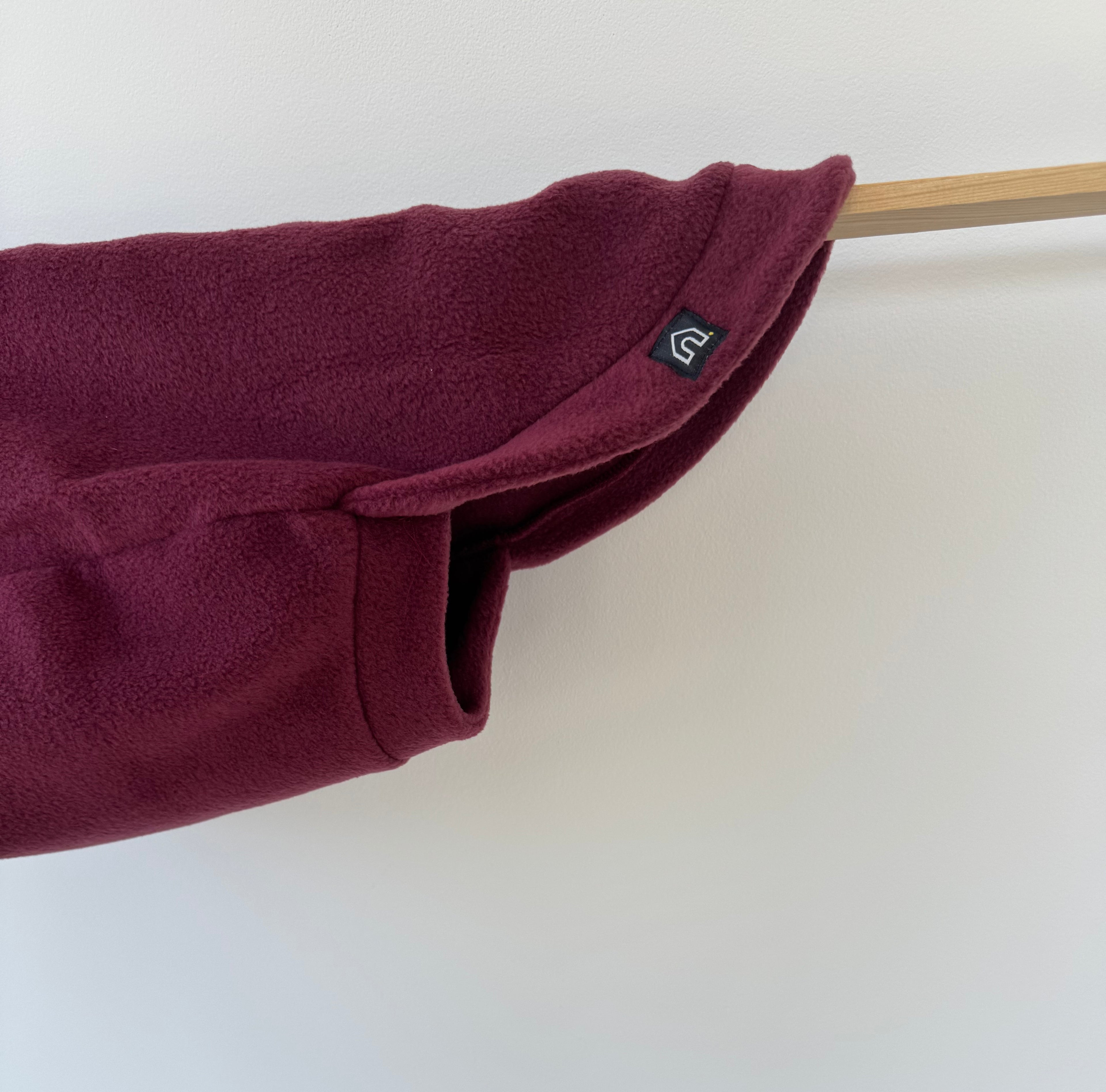 Fleecepullover für grosse Hunde | Dusty Rose - Hundepullover