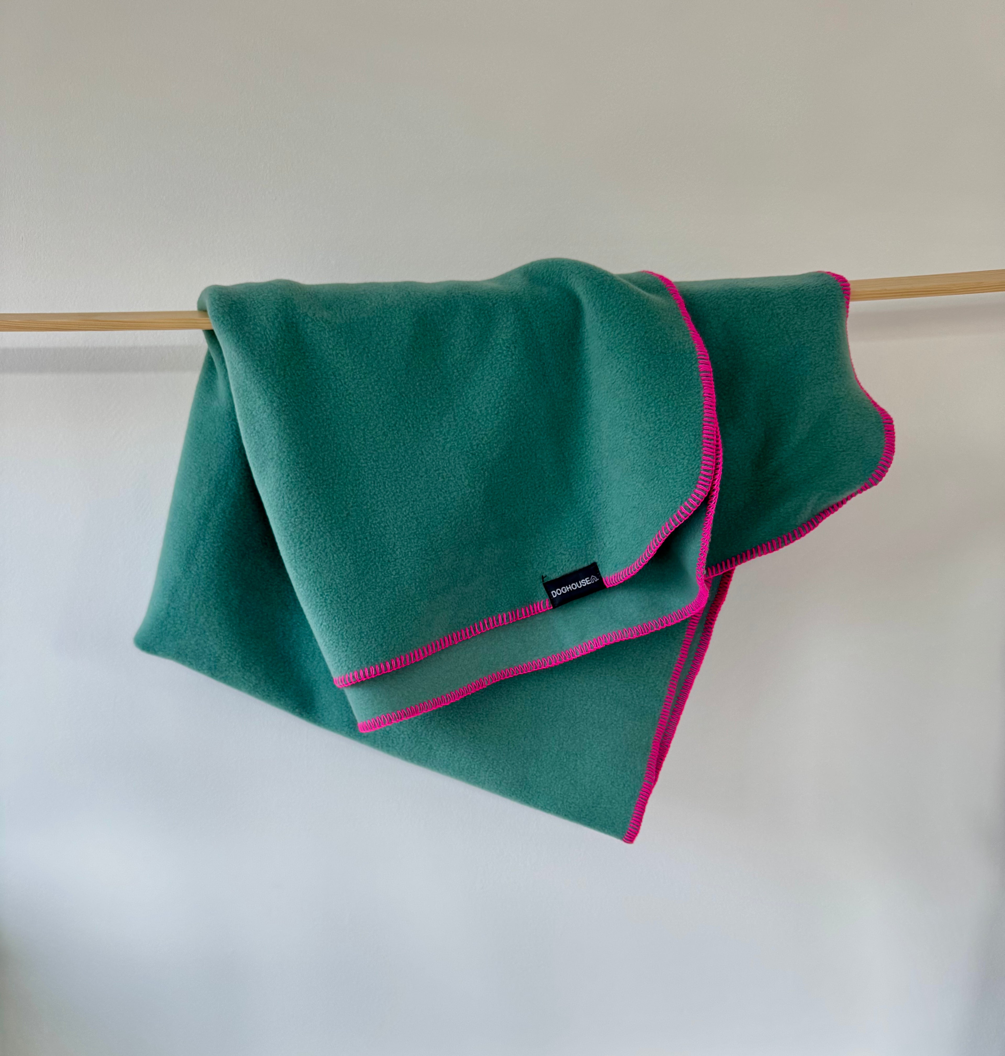 Hundedecke aus Polarfleece | Salbei-Pink - Hundedecke
