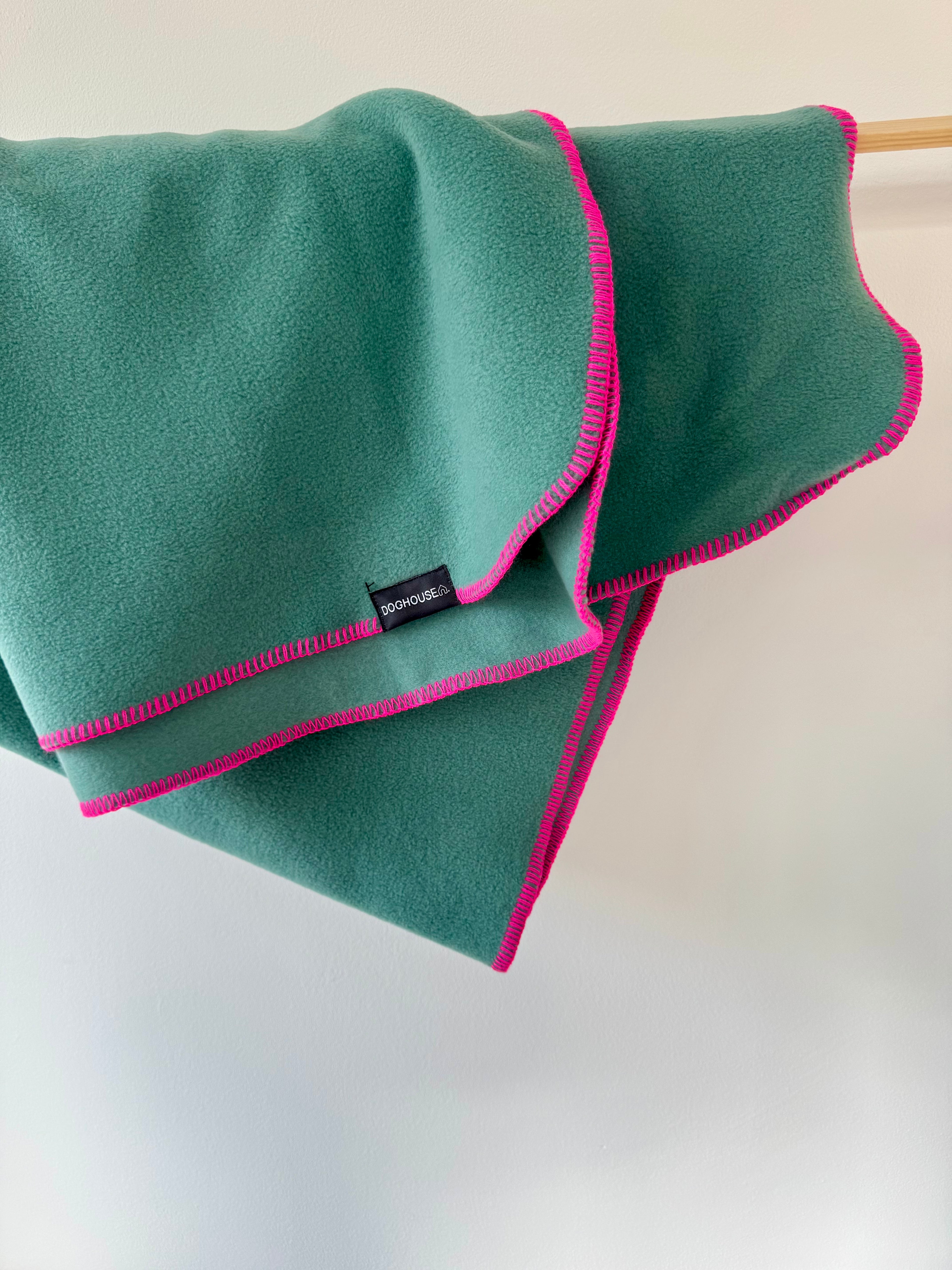 Hundedecke aus Polarfleece | Salbei-Pink - Hundedecke