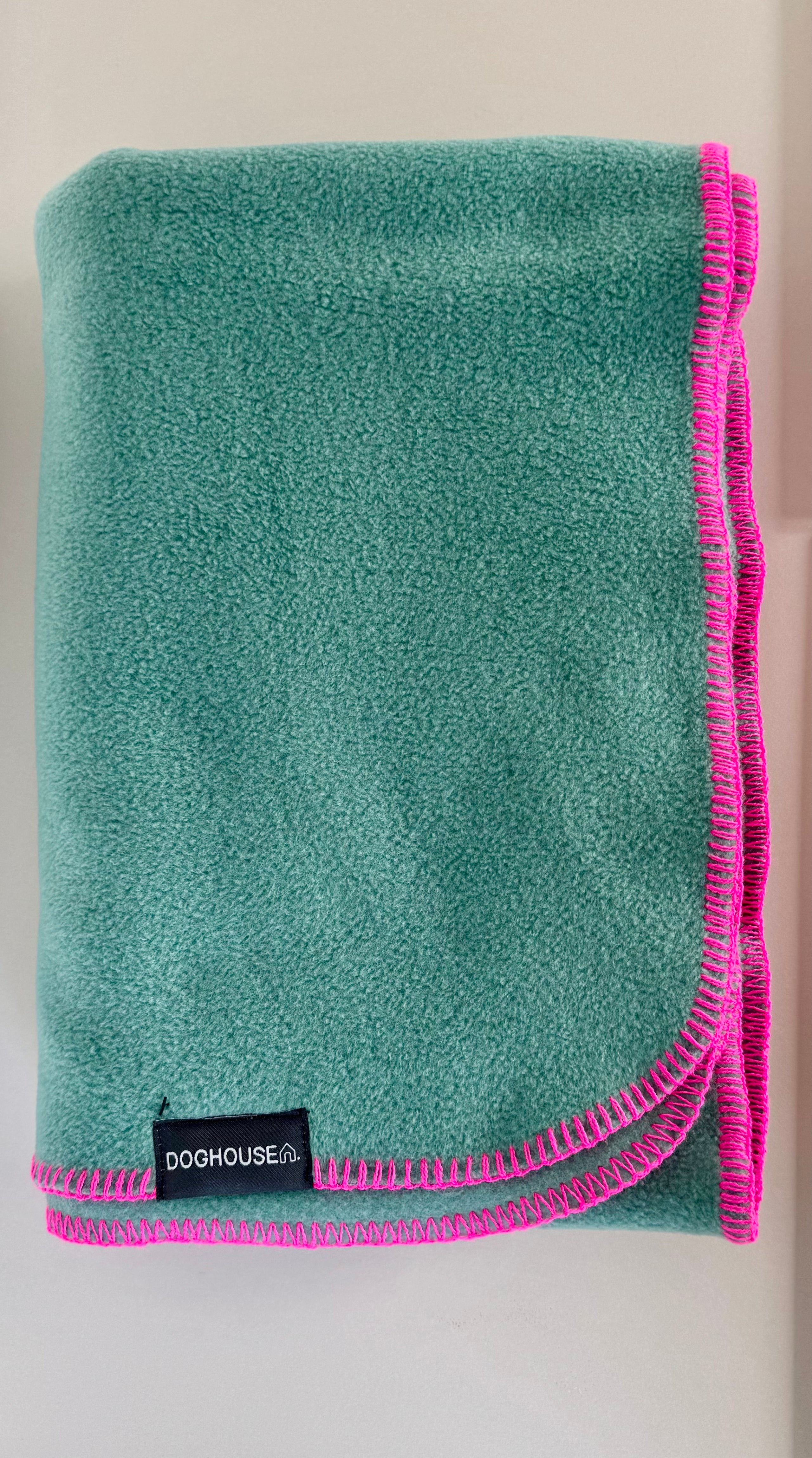 Hundedecke aus Polarfleece | Salbei-Pink - Hundedecke