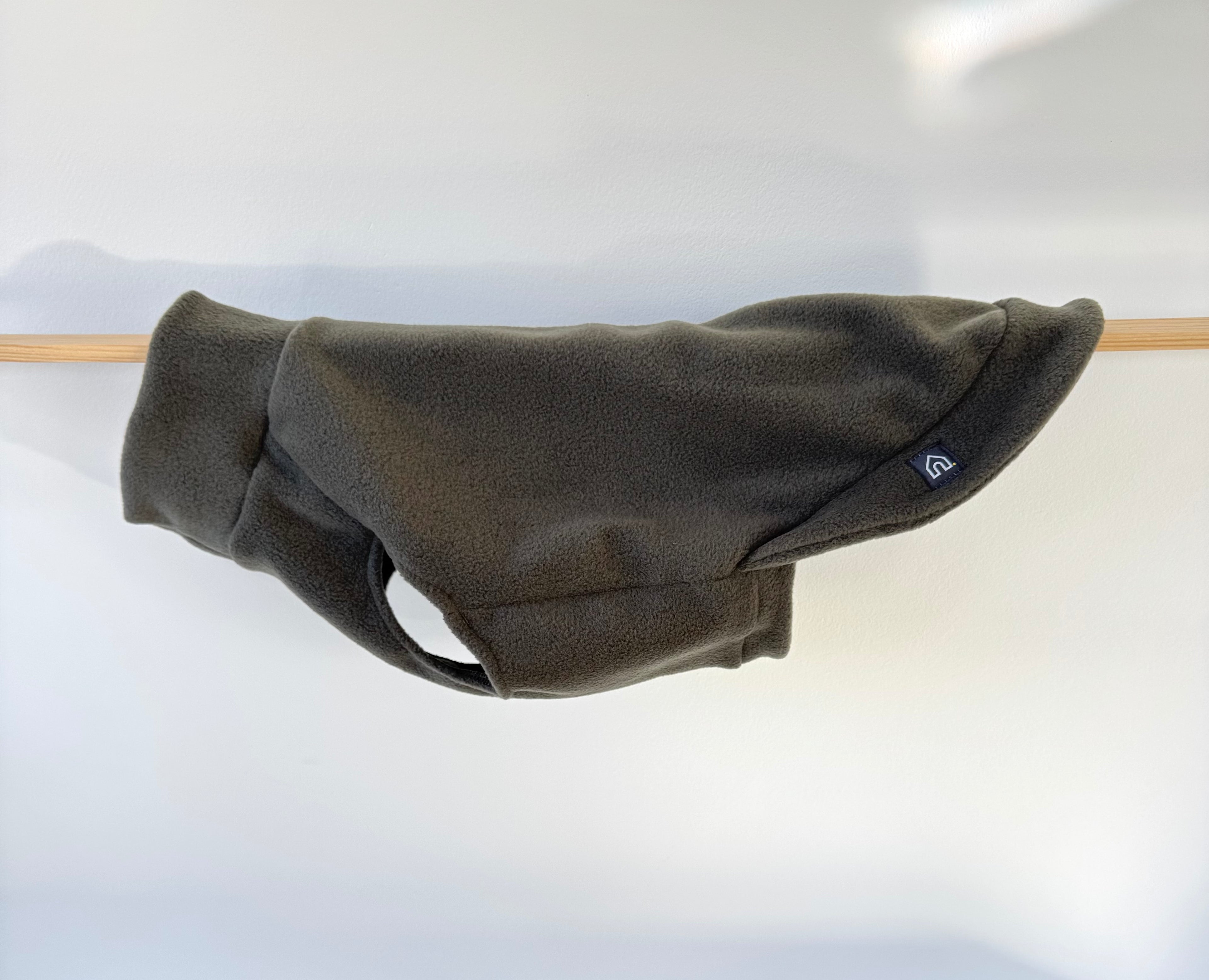 Fleecepullover für mittelgroße Hunde | Olive - Olive - Hundepullover