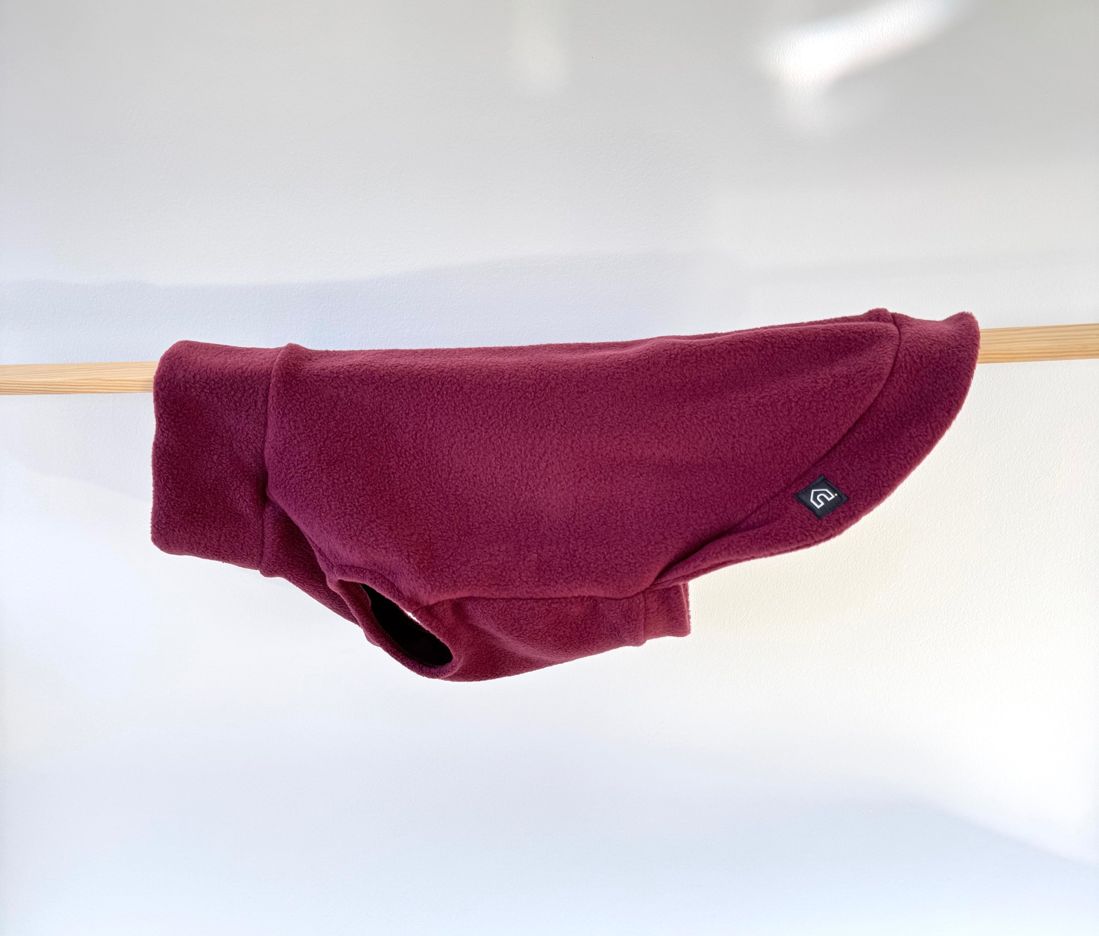 Fleecepullover für mittelgroße Hunde | Dusty Rose - Dusty Rose - Hundepullover