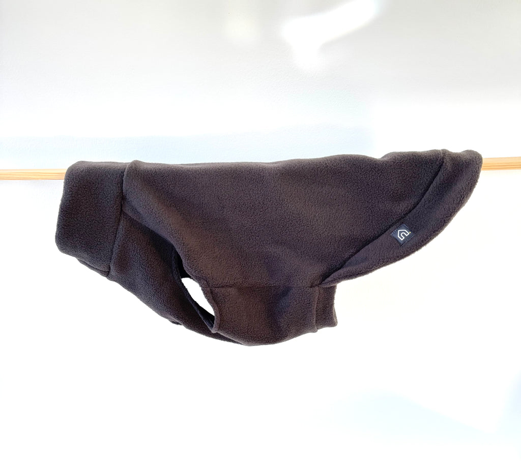 Fleecepullover für mittelgroße Hunde | Charcoal - Charcoal - Hundepullover