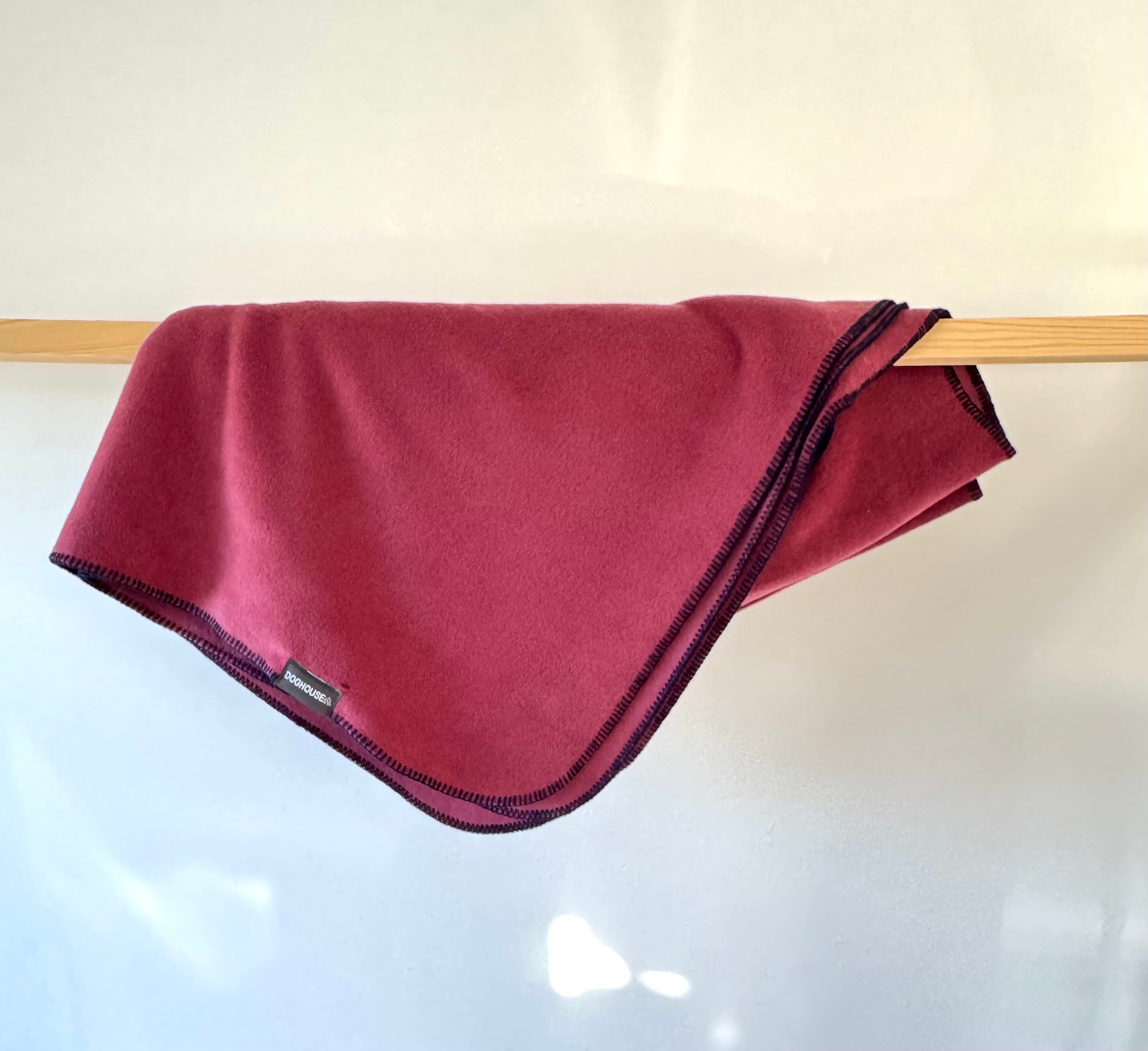 Hundedecke aus Polarfleece | Dusty Rose-Blau - Hundedecke