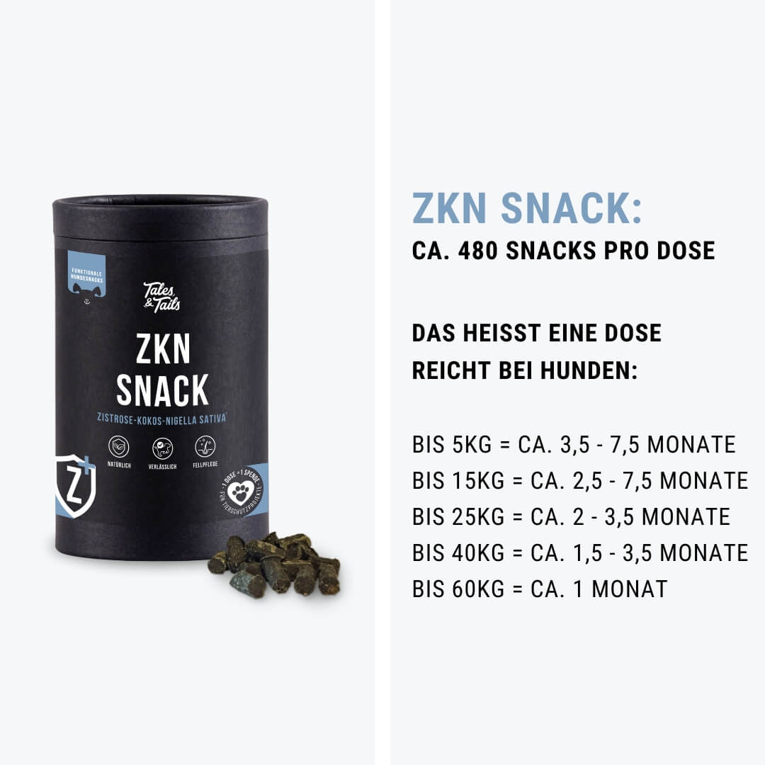 ZKN Snack | Natürlicher Zeckenschutz für Hunde - Snack