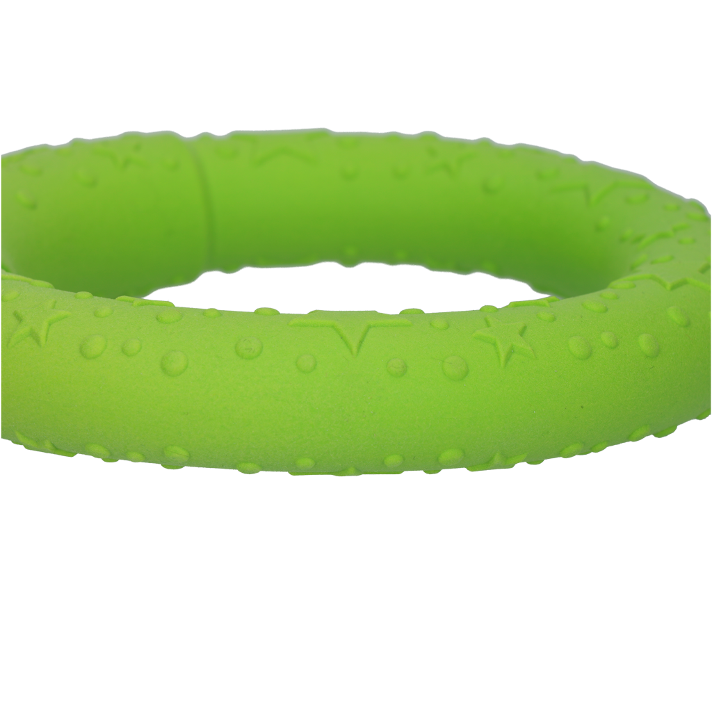 Wasserspielzeug Hund | Dog Comets UFO Ring Grün - Hundespielzeug