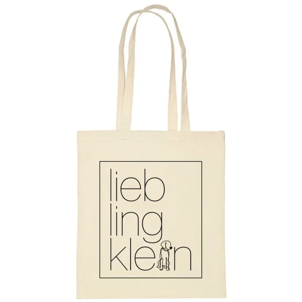 Baumwolltasche // lieblingklein - Jutetasche