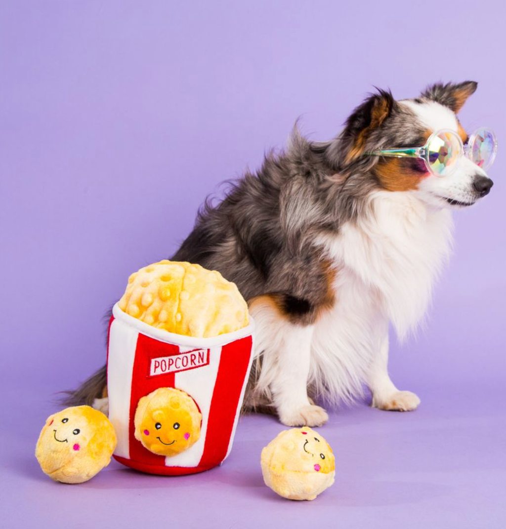 Beschäftigungsspielzeug | Zippy Burrow Popcorn-Eimer - Hundespielzeug