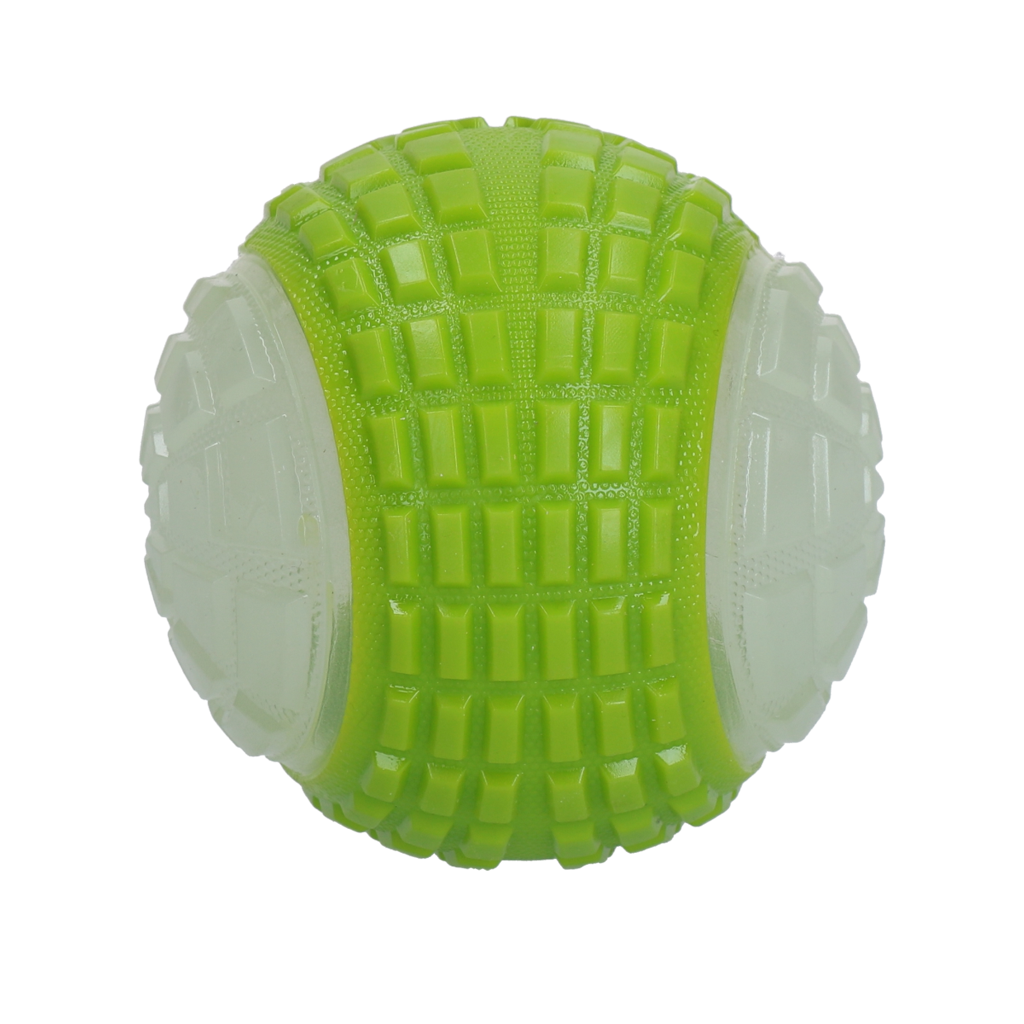 Hundespielzeug Ball Glow in the Dark | Grün - Hundespielzeug