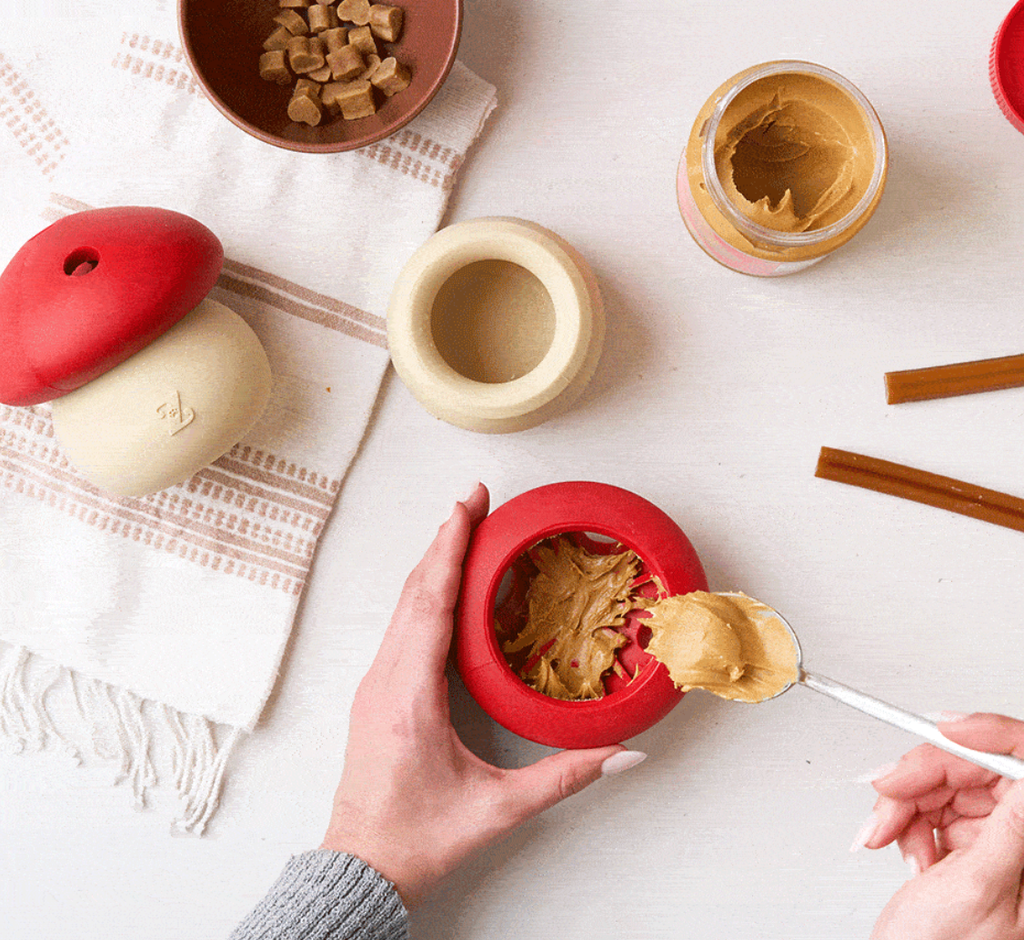 Beschäftigungsspielzeug | SmartyPaws Tumbler Pilz - Hundespielzeug