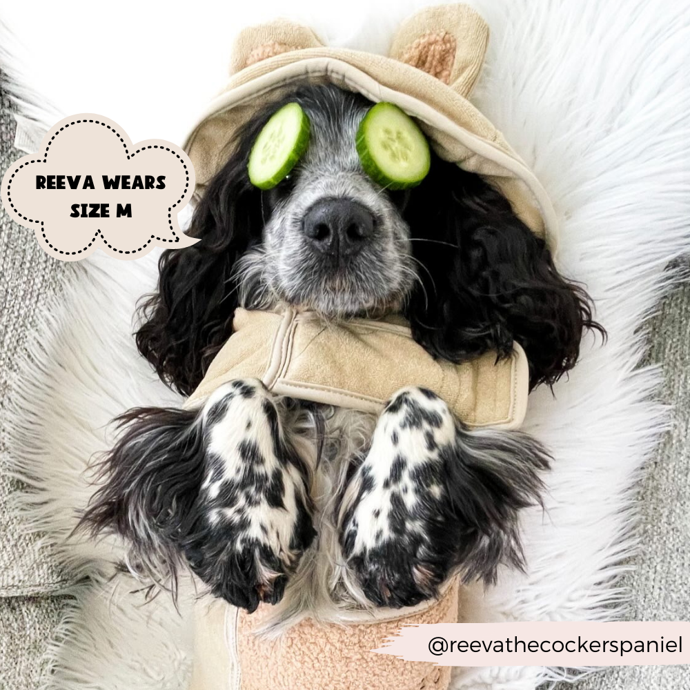 Hunde Bademantel | Teddy - Hundebademantel