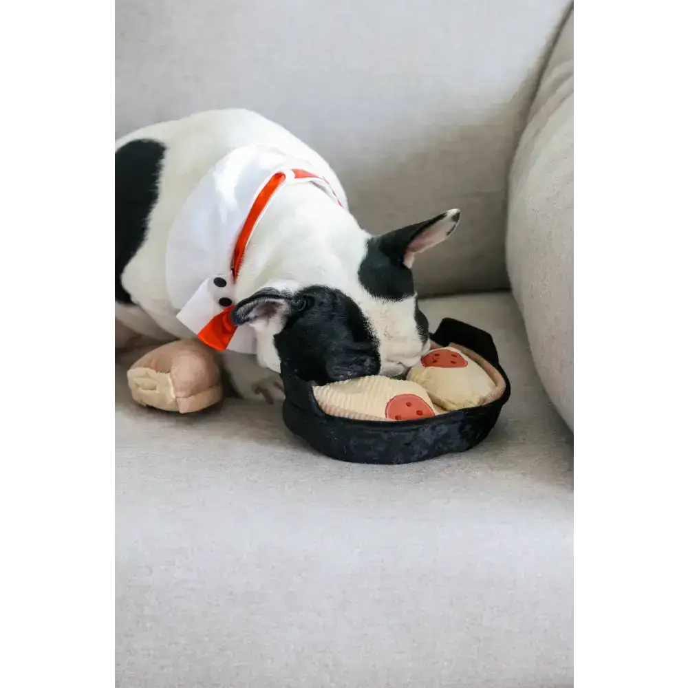 DEEP DISH PIZZA – Perfektes Intelligenzspielzeug für Hunde zur geistigen Auslastung