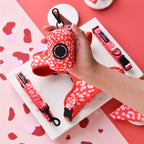Kotbeutelspender | Red&Pink Leopard - Kotbeutelspender