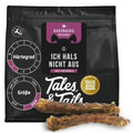 100% Entenhals von Tales & Tails – unwiderstehlicher Snack für deinen Hund, ideal für langanhaltendes Kauvergnügen.