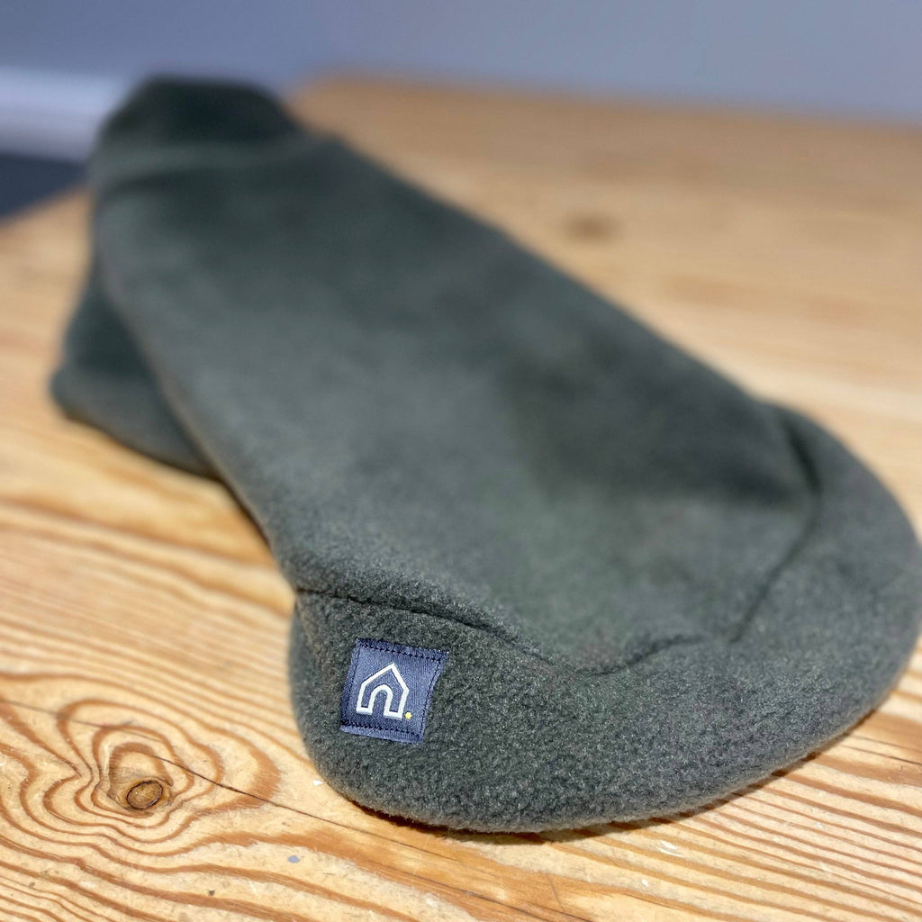 Fleecepullover für mittelgroße Hunde | Olive - Olive - Hundepullover