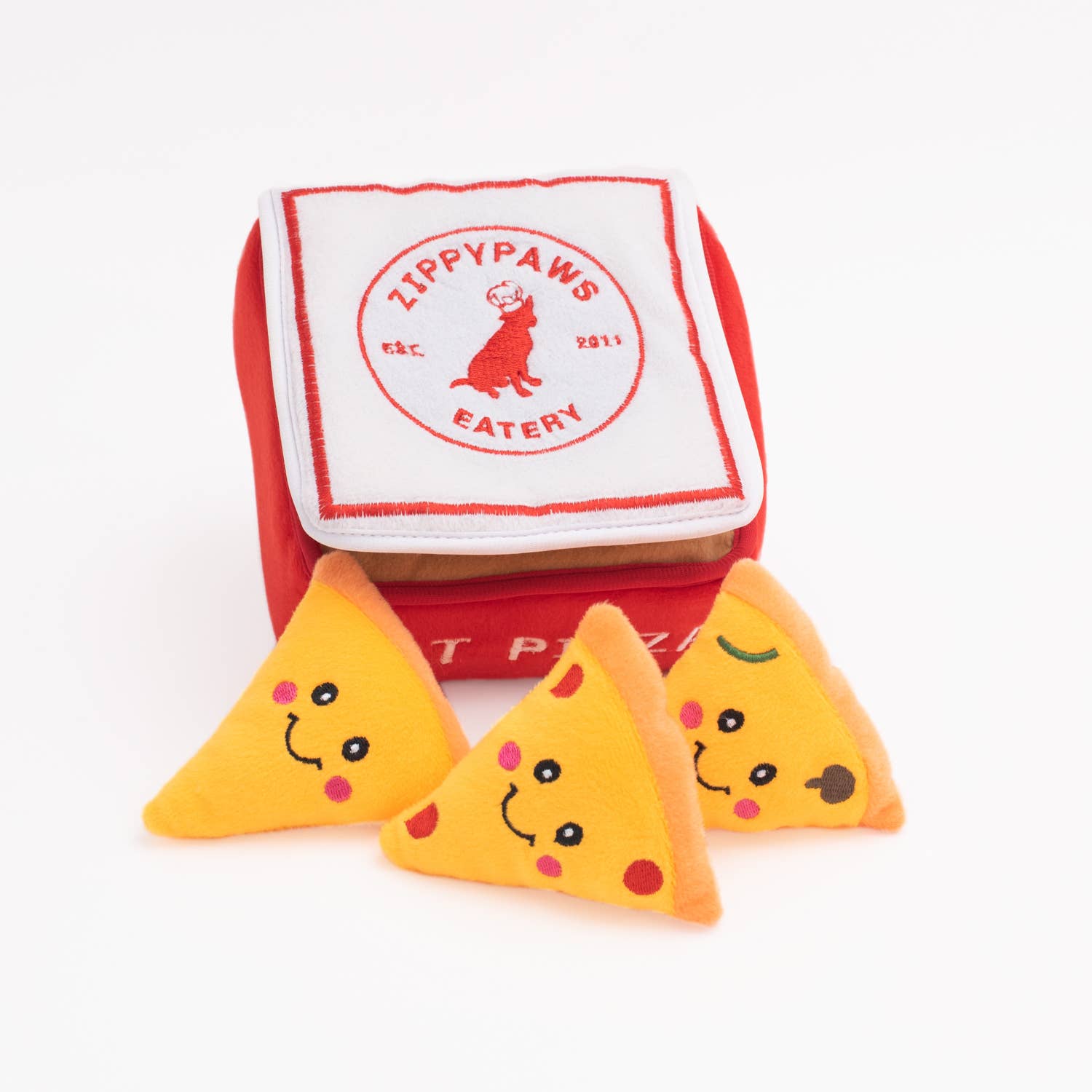 Beschäftigungsspielzeug | Zippy Burrow Pizza-Box - Hundespielzeug