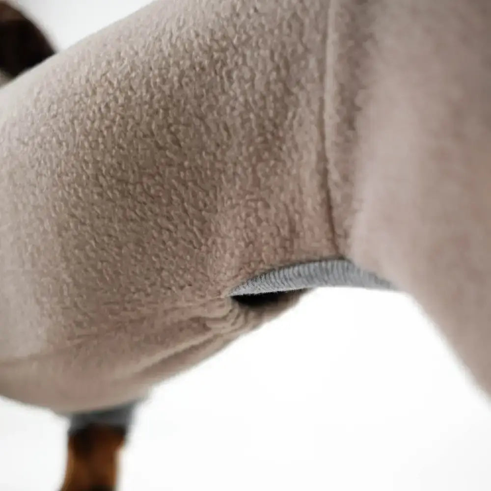 Fleece Overall für Dackel Walnut - Hundepullover