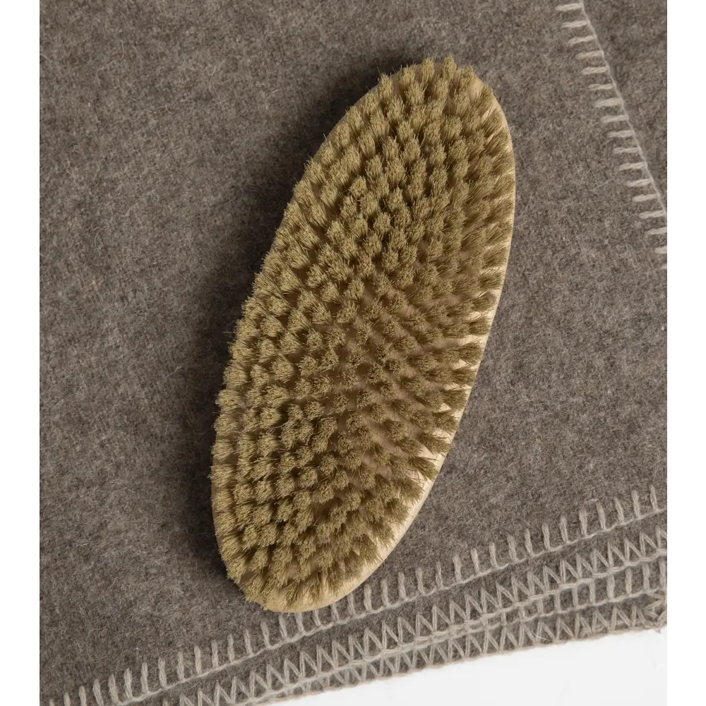 duepuntootto-flor-stoffbuerste-hundebett-boucle-wolle