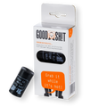GOODSH!T doos met 4 stuks – duurzame hondenpoepzakjes in een set met gerecycled materiaal en zonder rolkern