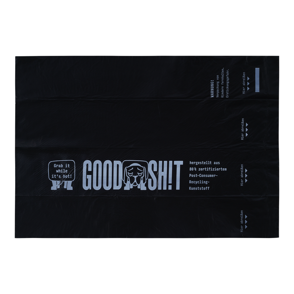 GOODSH!T Hundekotbeutel – stylisch verpackt, umweltfreundlich & pfotengetestet