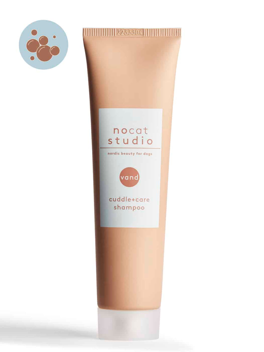 Nocat Studio Hundeshampoo VAND – Mildes Pflege-Shampoo mit Rose & Jasmin für sauberes, glänzendes Hundefell