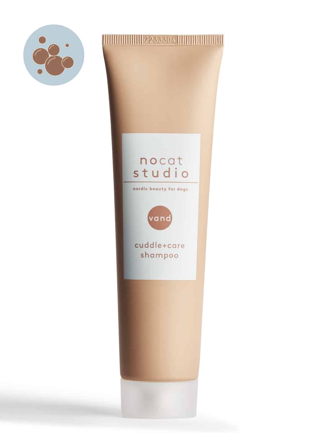Nocat Studio Hundeshampoo VAND – Mildes Pflege-Shampoo mit Rose & Jasmin für sauberes, glänzendes Hundefell