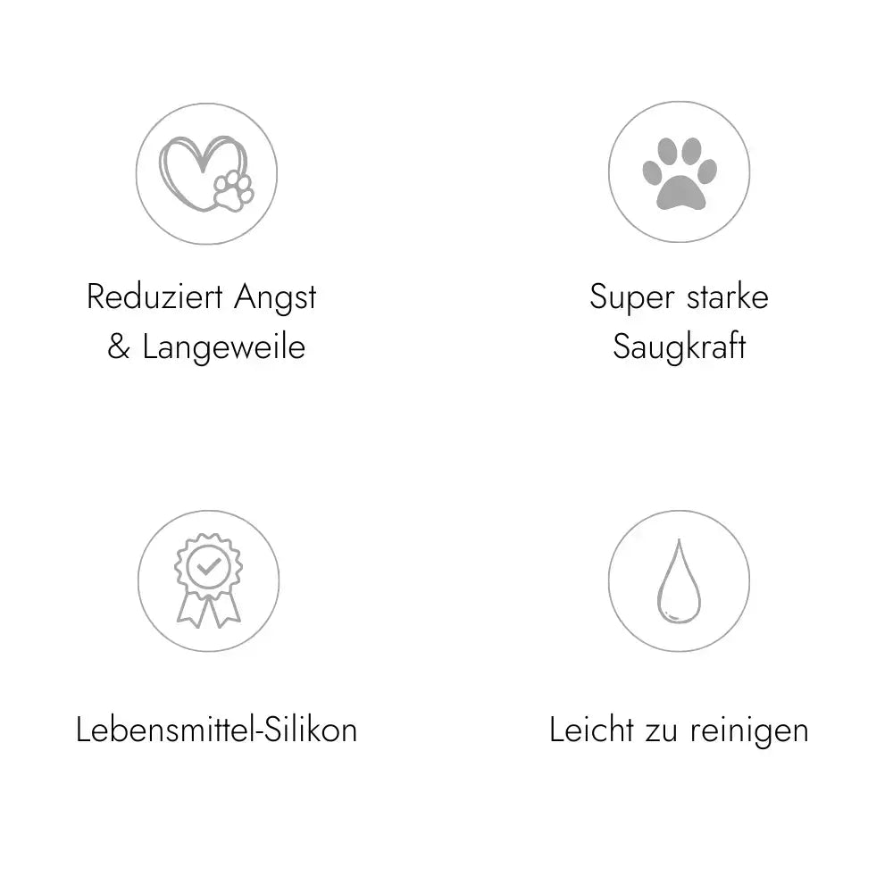 Lovin’ Dog Leckmatte für Hunde – Sicherer Halt in Dusche & Badewanne.
