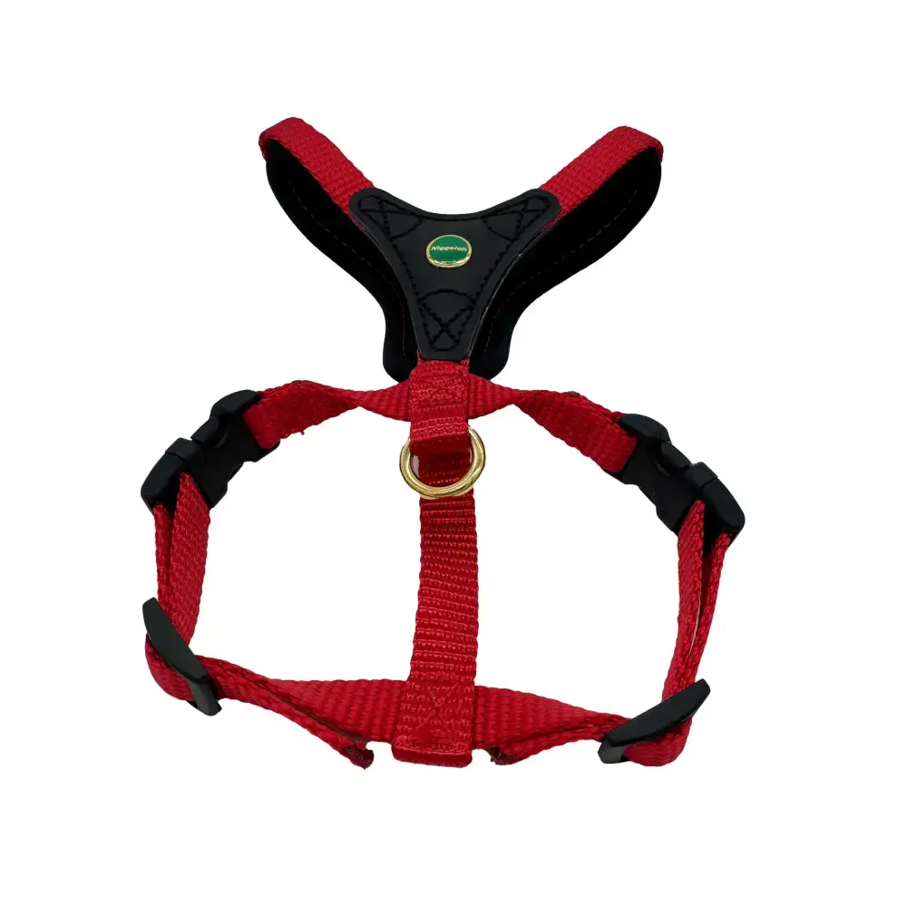 Niggeloh Follow START Hundegeschirr in Rot – Ergonomisch, stilvoll & perfekt für Outdoor-Abenteuer.