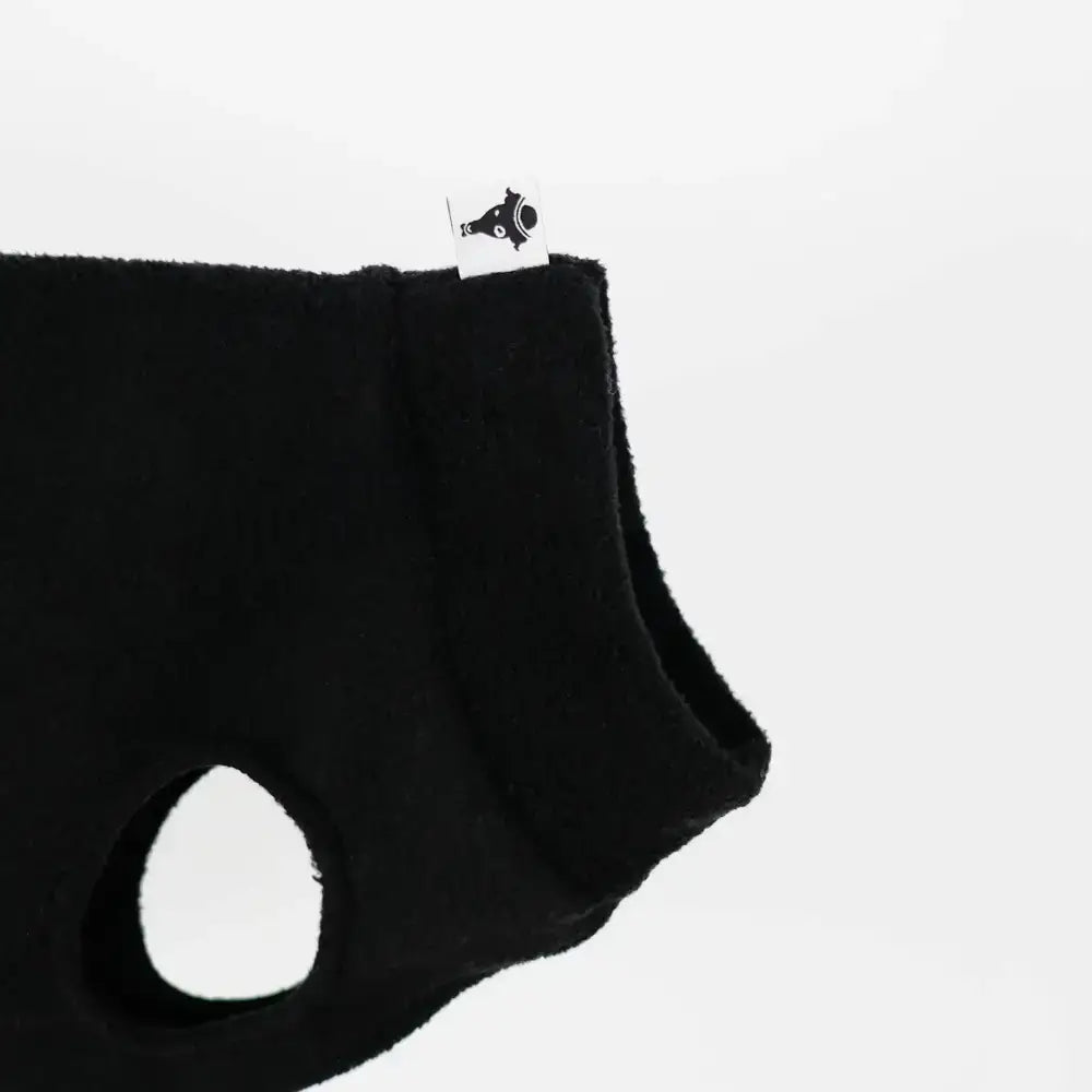Long Shirt für Dackel Schwarz - Hundepullover
