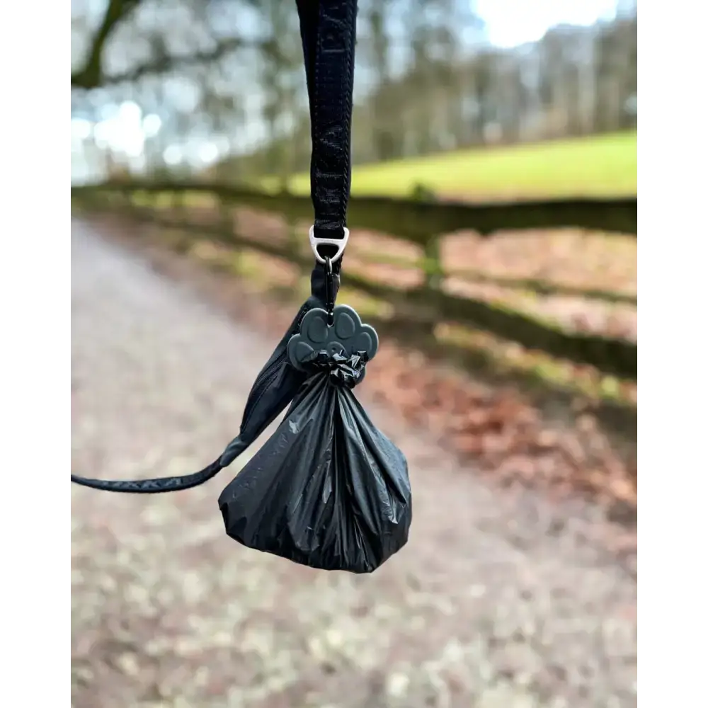 Lovin’Dog Kotbeutelhalter mit Karabiner – Einfach an Leine oder Tasche befestigen.