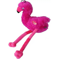Mommy Flamingo hondenspeelgoed – zacht pluche dier met knisper- en piepfunctie voor interactief speelplezier.