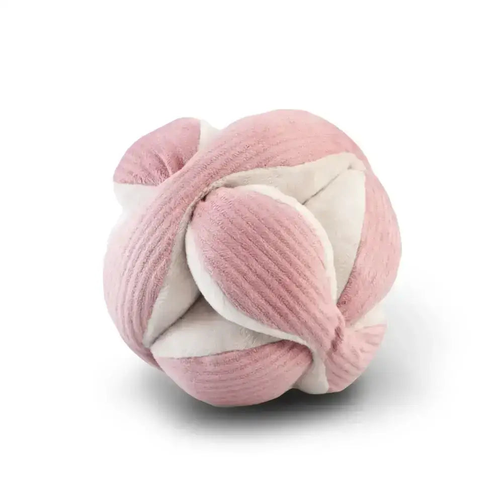 MONTI Montessori-Schnüffelball in Rosa für Hunde – Fördert Nasenarbeit und kognitive Entwicklung
