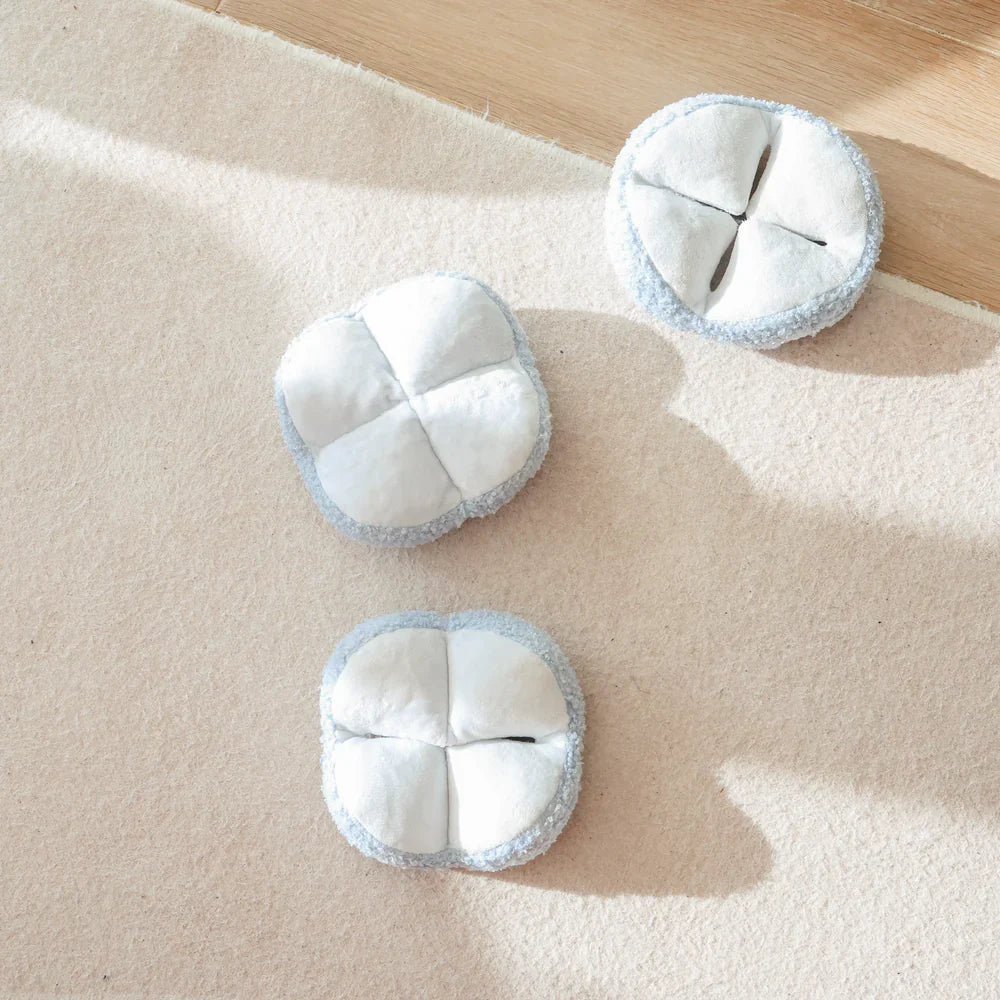 MONTI Spielzeug geöffnet – drei Teile zum einfachen Reinigen