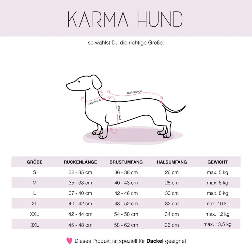 Long Shirt 2.0 für Dackel | Walnut - Hundepullover